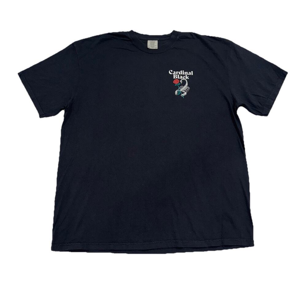 Comfort Colors T-shirt - Black Cardinal - Size 2XL
